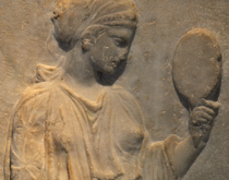 Стелла из музея Керамикос, Афины, март 2012